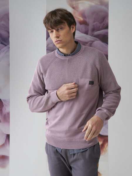 SWEATER PALMA UVA