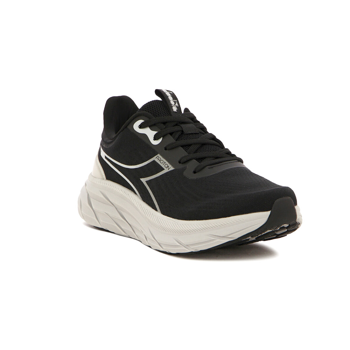 Diadora Proton Calzado Running Hombre - Negro/Gris - Negro-Gris 