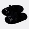 Pantuflas Gatito Varios Colores Negro