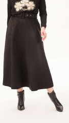 Falda Roma negro