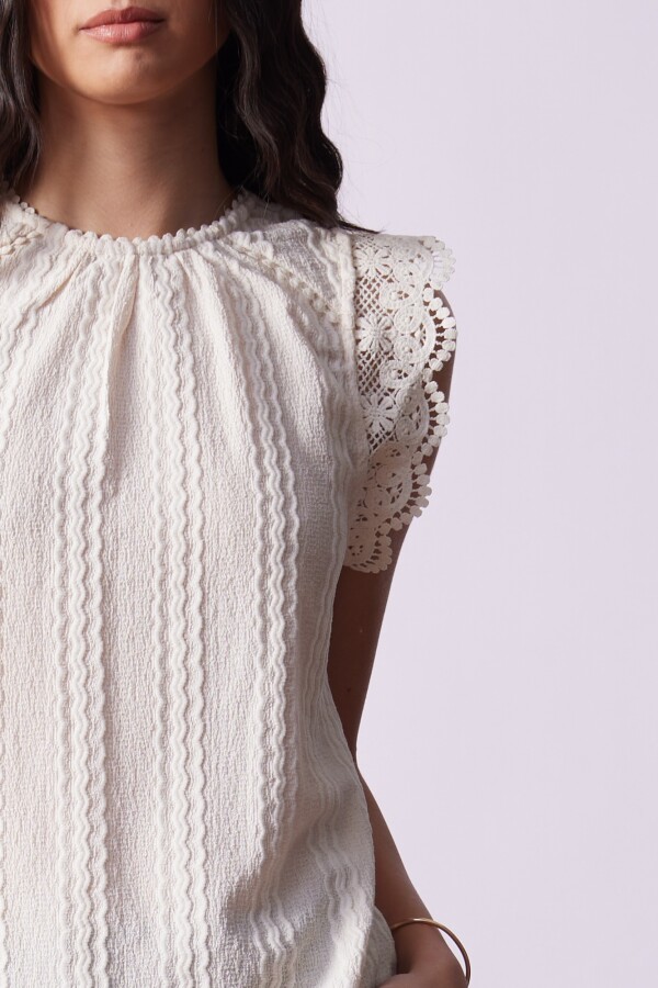 Blusa Puntilla CRUDO