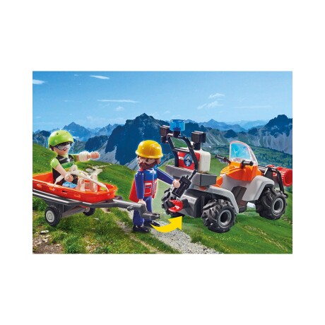 Playmobil rescate ciclista en la montaña 58 piezas Playmobil rescate ciclista en la montaña 58 piezas