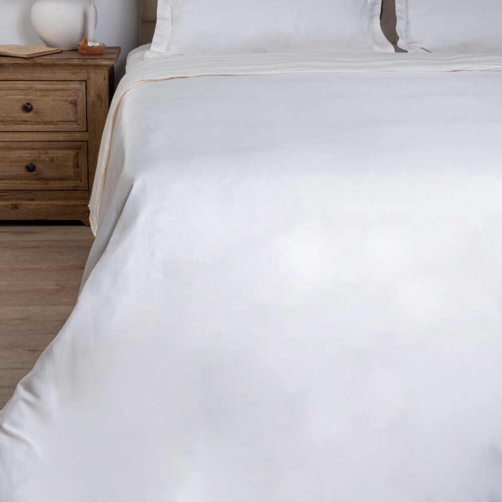 FUNDA NÓRDICA QUEEN BAMBU BLANCO BAMBÚ