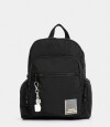 Mochila Urbana Con Charm Negro
