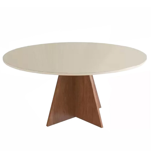 MESA DE COMEDOR CON TAPA CIRCULAR - 110 CM MESA DE COMEDOR CON TAPA CIRCULAR - 110 CM