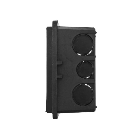 CAJA HONDA 3 MODULOS Caja Honda 3 Módulos con Grampa Metálica Negro