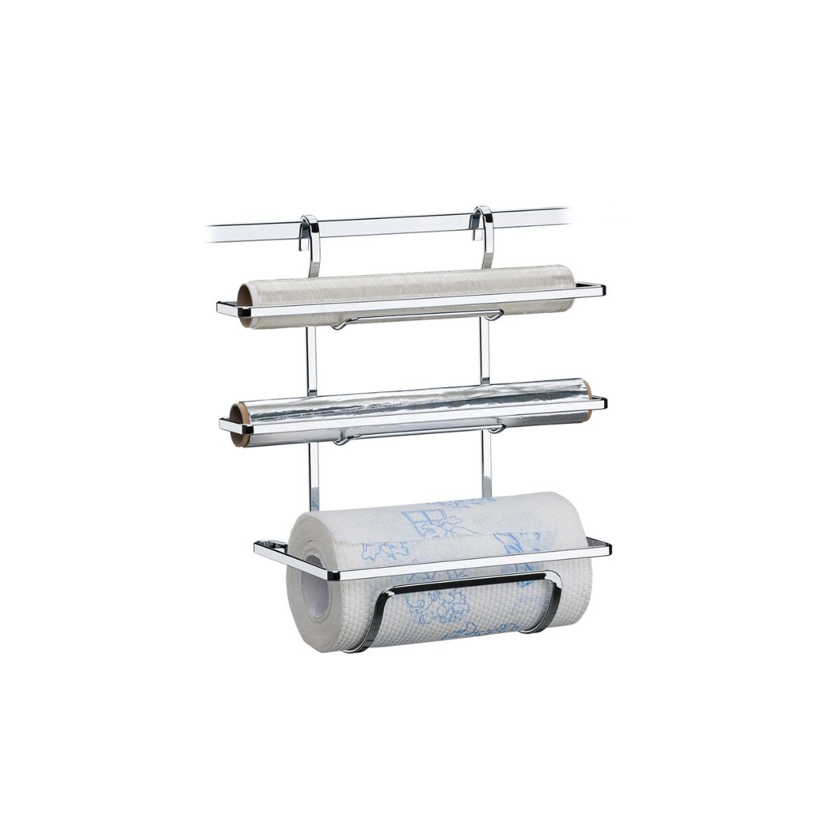 Soporte Para Rollo Triple Cromo 