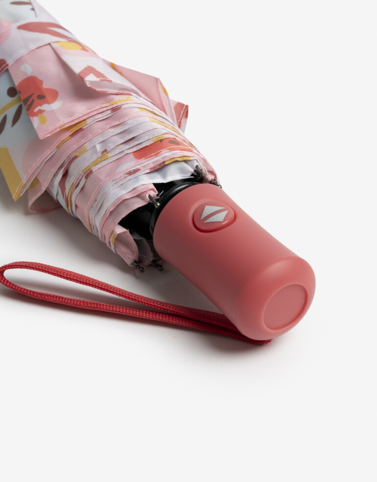 Paraguas Medianos Estampado Paraguas Plegable Floral - Estampado Flores