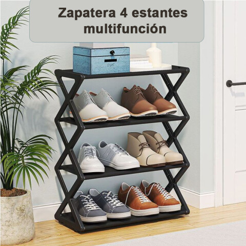 Estante de zapatos de 4 niveles Estante De Zapatos De 4 Niveles