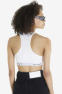 W' SCRIPT RACER TANK Blanco