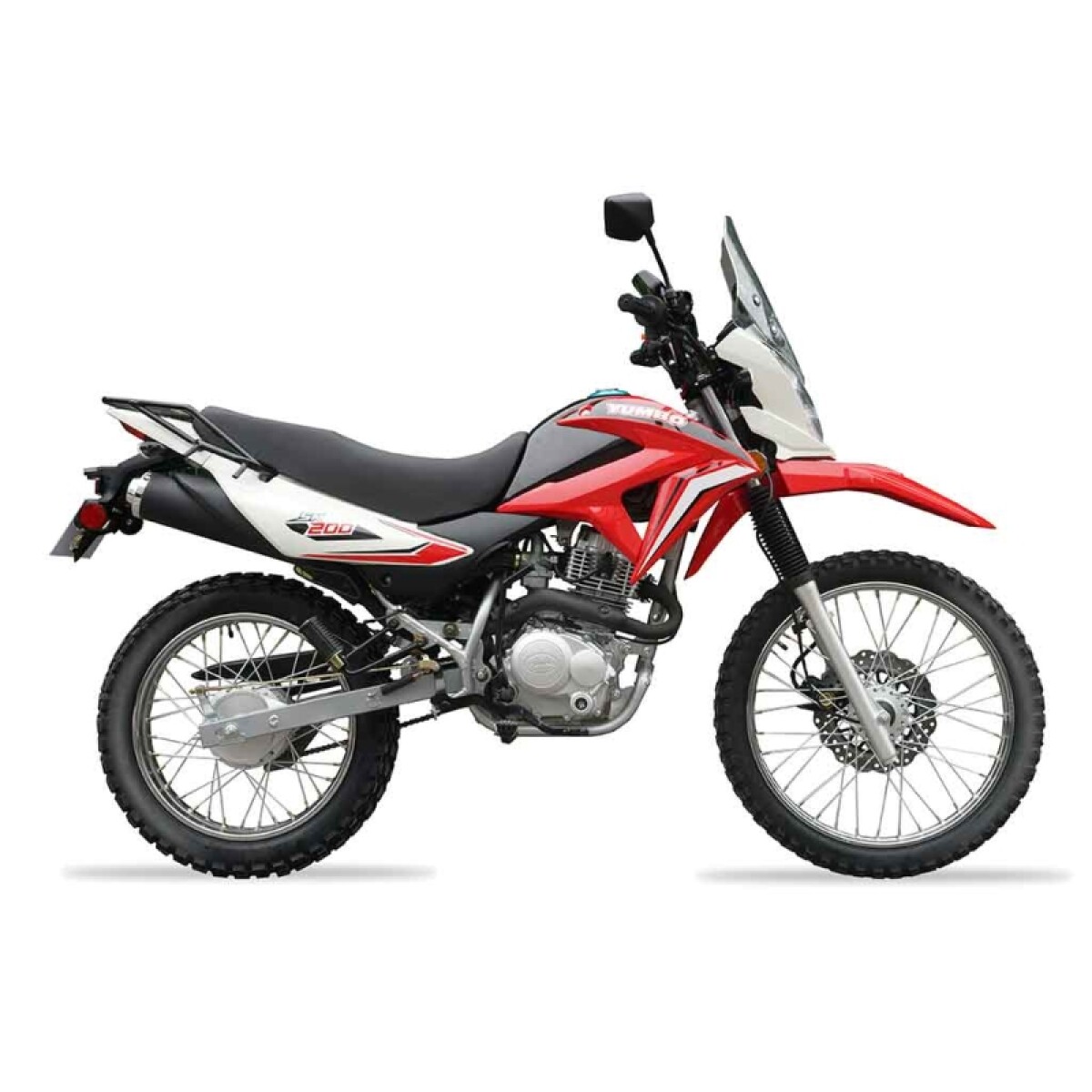 Moto Yumbo Enduro Sk 200cc - Rojo 