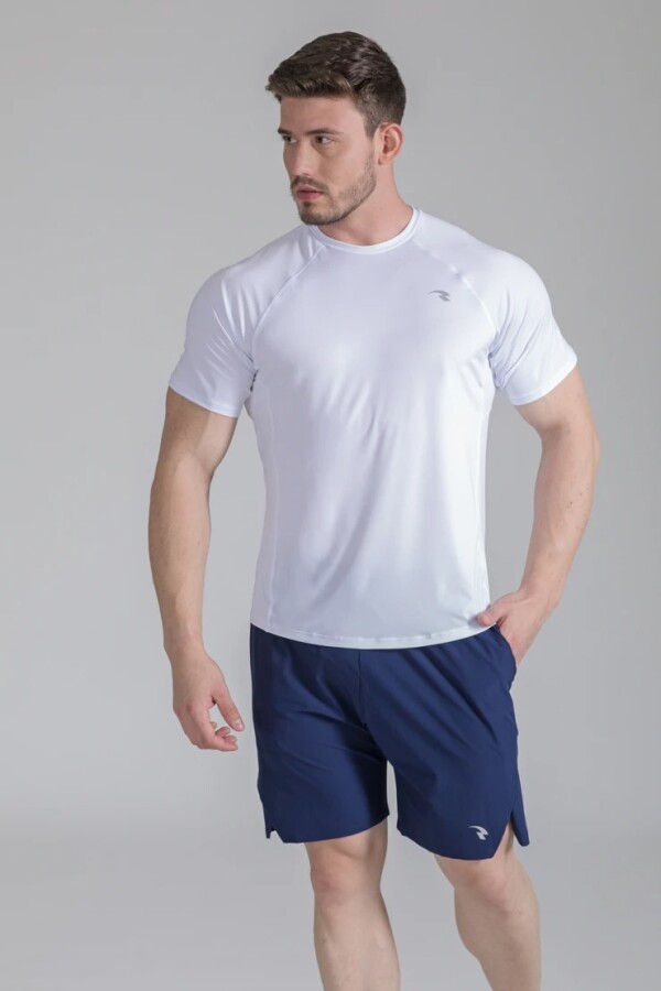 Remera de Microfibra. BLANCO