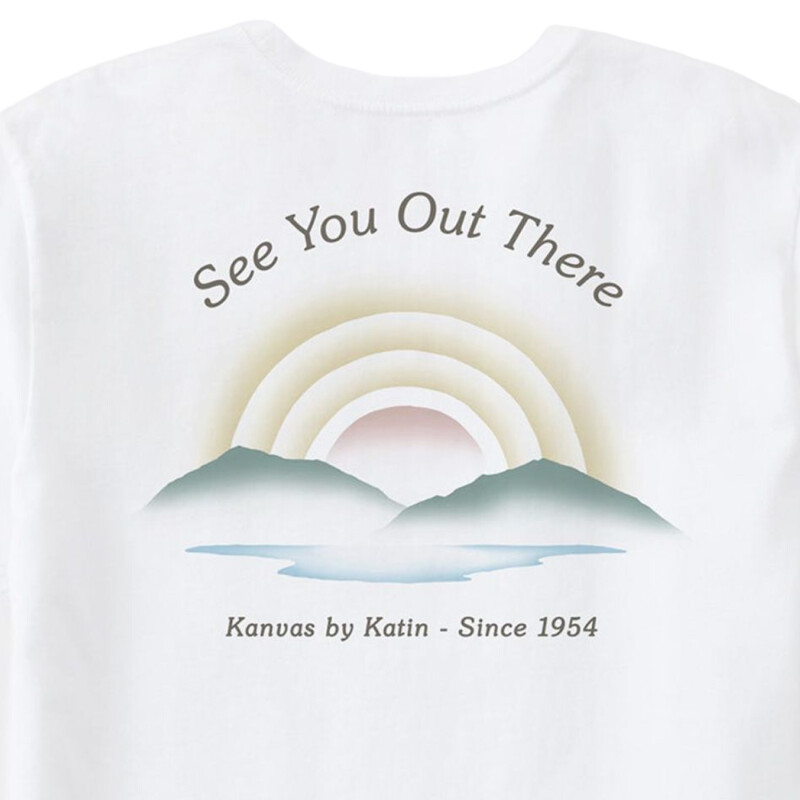 Remera Katin Distance - Blanco Remera Katin Distance - Blanco