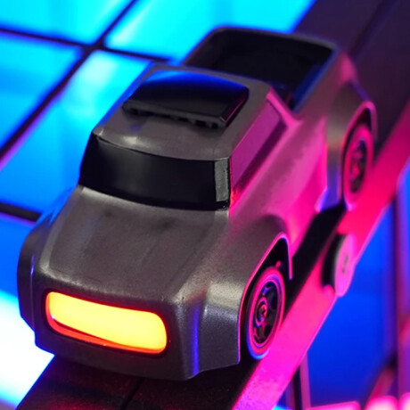 Mini auto a control remoto drift para niños Gris