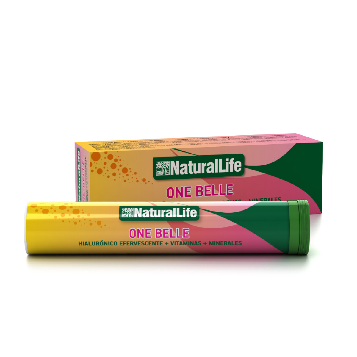 Multivitamínico One Belle Efervescente Natural Life 20 Tabletas 
