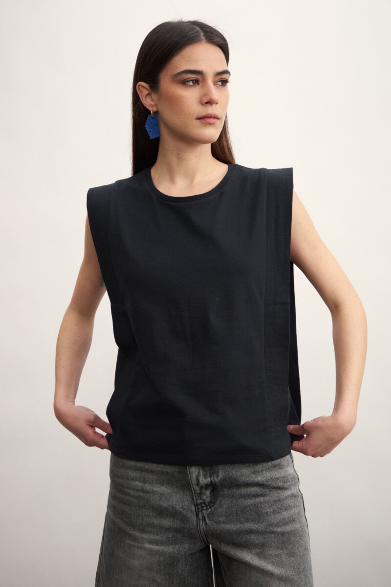 Remera Grisel - Negro 