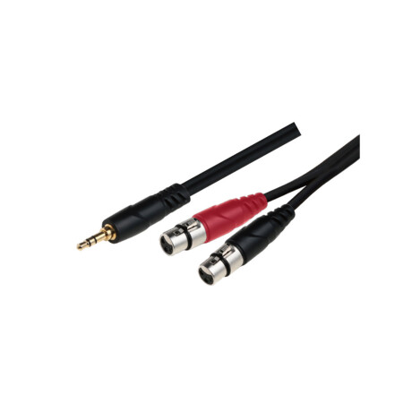 CABLE ADAPTADOR SOUNDKING BJJ234 3M 1X3.5ST+2XXLR H CABLE ADAPTADOR SOUNDKING BJJ234 3M 1X3.5ST+2XXLR H