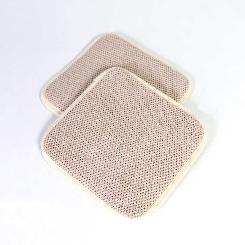 SET POSA CALIENTE BEIGE 2PZAS 20X20CM Unica