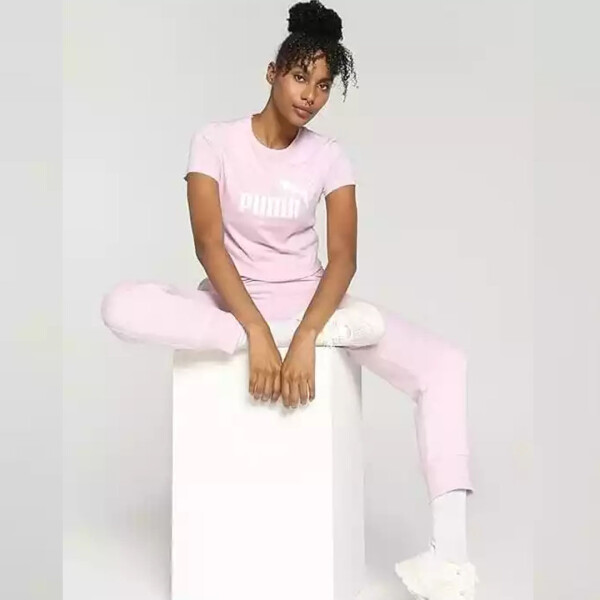 ESS LOGO TEE - PUMA ROSA