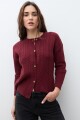 Cardigan estructuras bordo