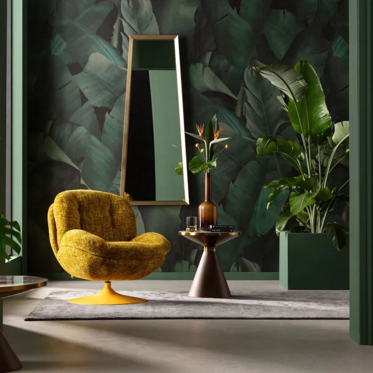 ESPEJO AREZZO Bronce 