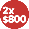 PROMO 2X800