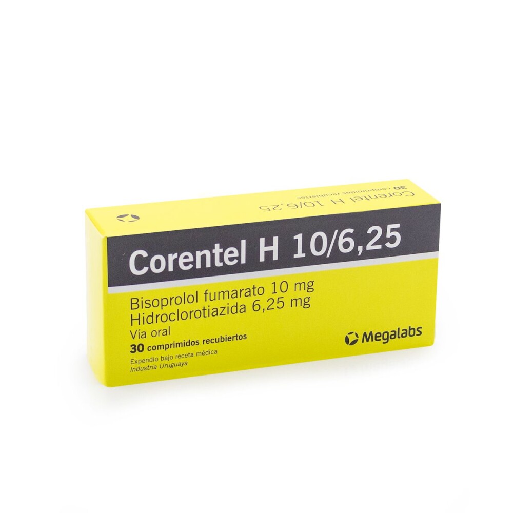 CORENTEL H CJ X 30 COMPRIMIDOS única