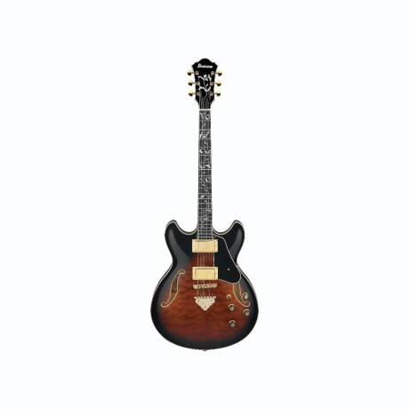 Guitarra Electrica Ibanez As93qmsp-dbs Dark Brown Sunburst Guitarra Electrica Ibanez As93qmsp-dbs Dark Brown Sunburst