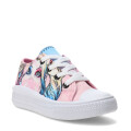 Championes Infantiles DC Canvas HARLEY QUINN Plataforma Rosado - Celeste