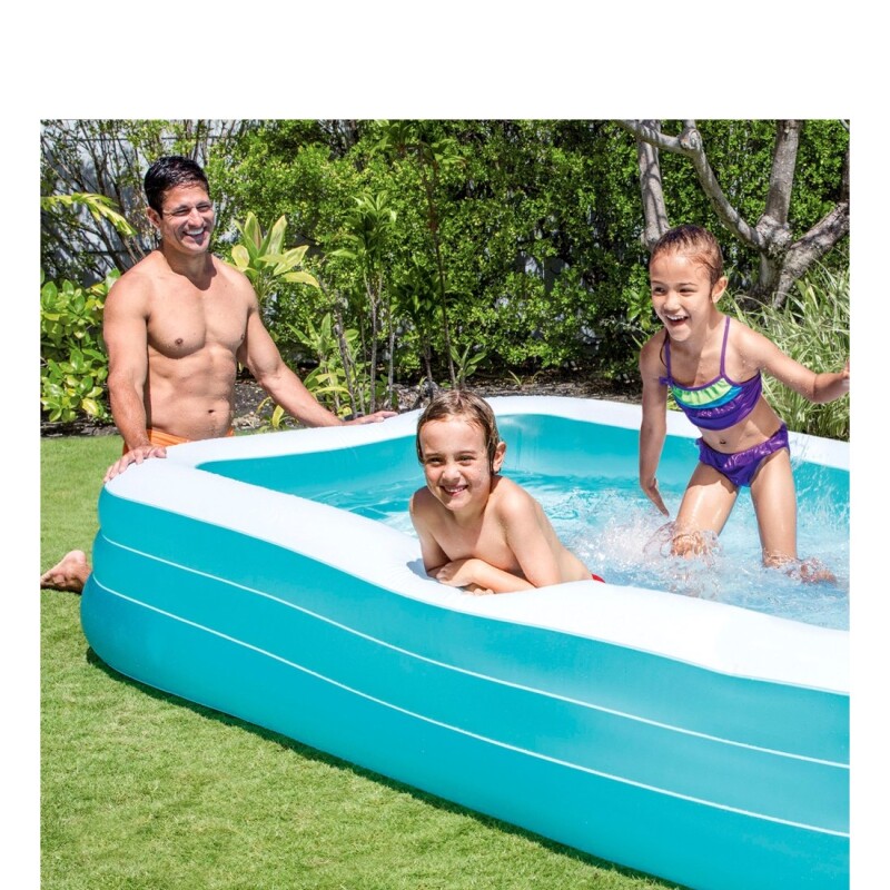 INTEX PISCINA INFLABLE RECTANGULAR NIÑOS 999L Intex Piscina Inflable Rectangular Niños 999l