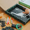KIDYNEON Kit Creativo Y De Manualidades Iluminado Para Chicos Kidywolf - Verde