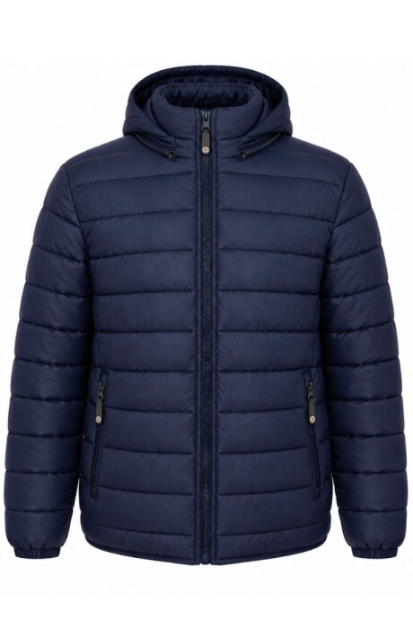 Campera capitoneada Azul Marino