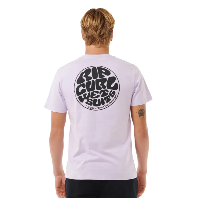 Remera Rip Curl Wetsuit Icon - Violeta Remera Rip Curl Wetsuit Icon - Violeta