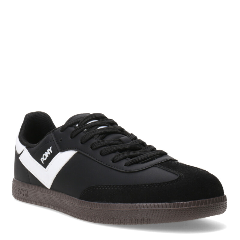 Championes de Hombre Pony MOMA Negro - Blanco