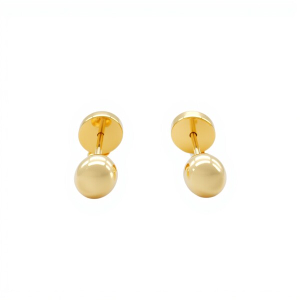 Abridores Bolitas-Oro Bajo-Sin Piedra-AB8011 sinpiedra