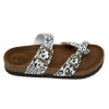 Sandalias Chill Sunday de Mujer - YF02W Camel-blanco