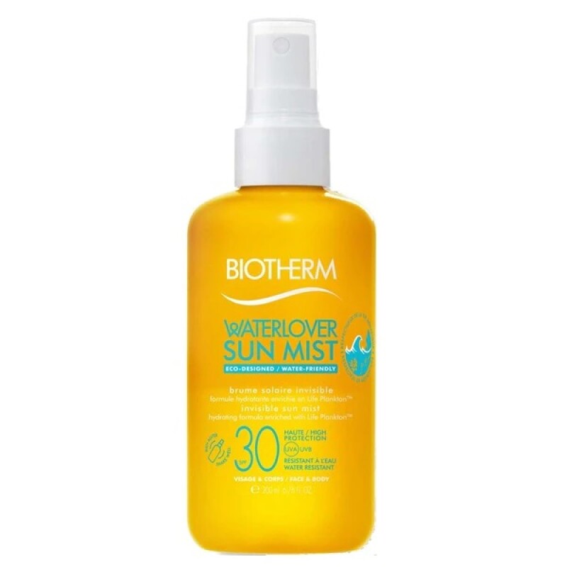 Protector Solar Biotherm Waterlover Sun Mist Spf30. 200 Ml. Protector Solar Biotherm Waterlover Sun Mist Spf30. 200 Ml.