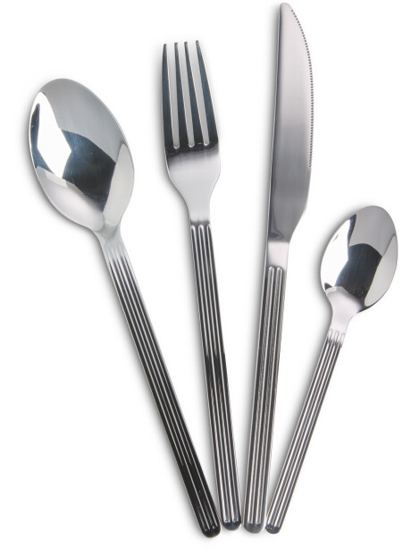 Set de cubiertos GREGERS acero 16 u./pack Set de cubiertos GREGERS acero 16 u./pack