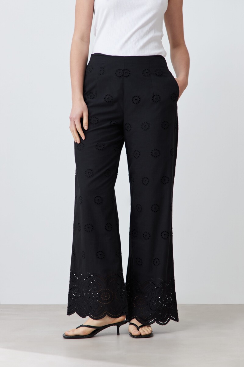 Pantalón de boderie negro