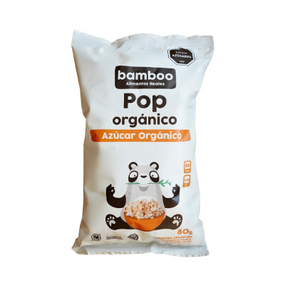 Pop azucar organico 80g BAMBOO Pop Azucar Organico 80g Cañuel