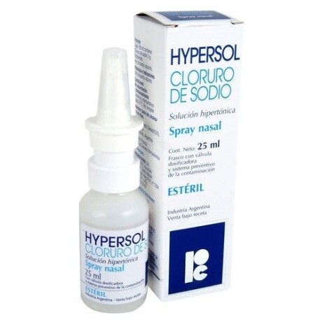 HYPERSOL SPRAY NASAL 25 ML HYPERSOL SPRAY NASAL 25 ML