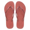 Sandalias Havaianas Slim Glitter Ii Mujer Canyon Clay