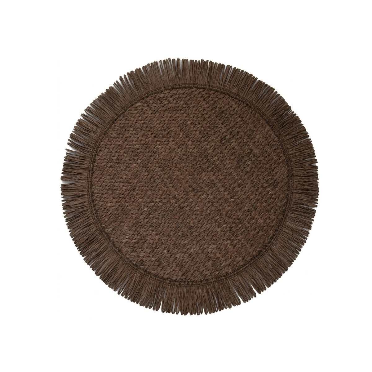 INDIVIDUAL RED MARRON C/FLECOS 37CM 