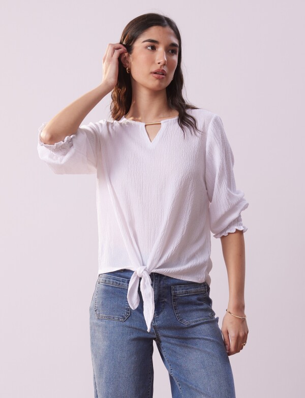 Blusa Nudo BLANCO