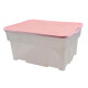 Caja organizadora 65 lts ROSADO