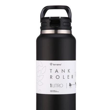 BOTELLA TERRANO TANK ROLER 1LTS NEGRO BOTELLA TERRANO TANK ROLER 1LTS NEGRO