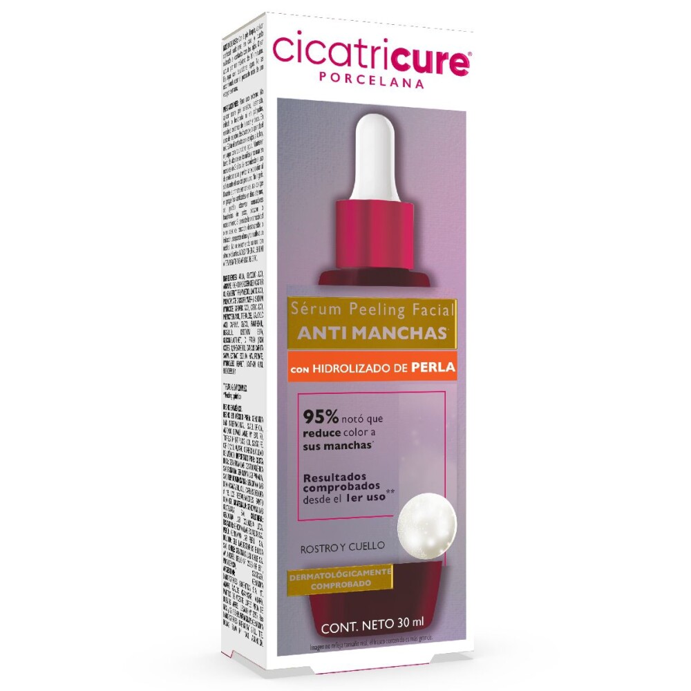CICATRICURE PORCELANA SERUM PEELIN 30 GR única