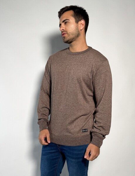 Sweater tejido Sigur Marron