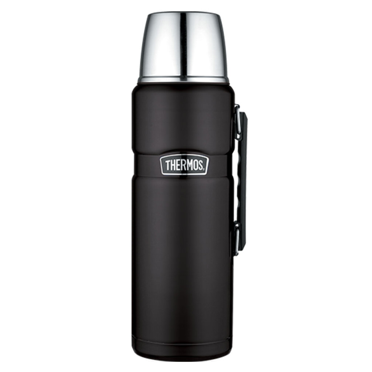 TERMO 1.2L STAINLESS KING ACERO INOXIDABLE NEGROMAT THERMOS 