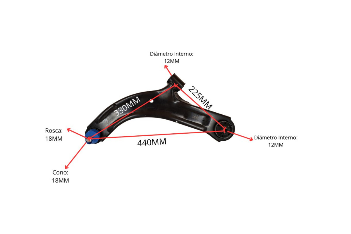 Parilla De Suspension Delantera Nissan Tiida/Sentra B17 08-25 Der Parilla De Suspension Delantera Nissan Tiida/Sentra B17 08-25 Der